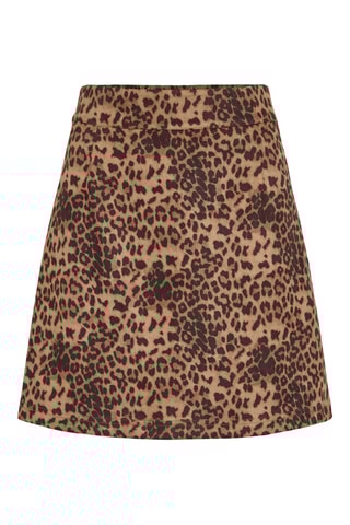 Skaterrok Hoge Taille - Beige - Vila