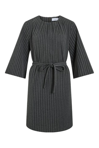 Rechte Jurk - Gemêleerd Donkergrijs - Vila