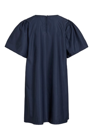 Rechte Jurk - Marineblauw - Vila