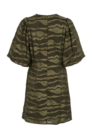 Rechte Jurk - Donkergroen Vila