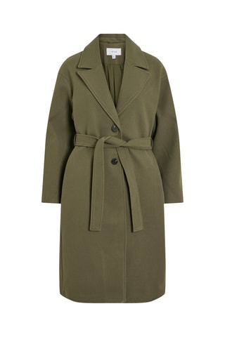 Biologisch Katoenen Jas - Olijfgroen - Vila