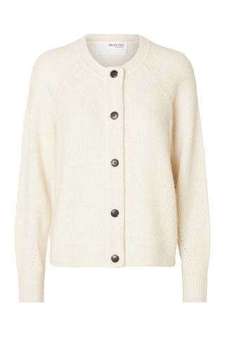 Wollen Vest - Ecru - Selected Women