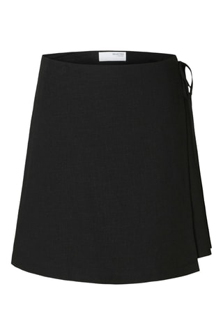 Wikkelrok - Zwart - Selected Women