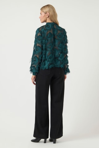 Top - Donkergroen Yas