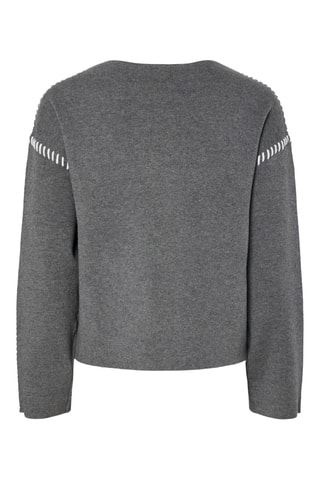 Trui - Gemêleerd Donkergrijs - Yas