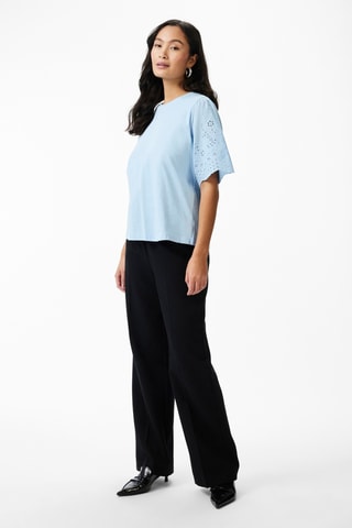 Biologisch Katoenen Top - Lichtblauw - Yas