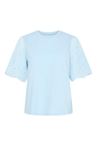 Biologisch Katoenen Top - Lichtblauw - Yas