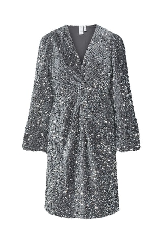 Rechte Jurk - Donkergrijs - Yas