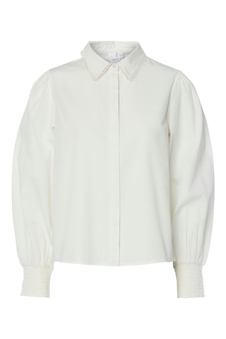 Biologisch Katoenen Blouse - Wit - Yas