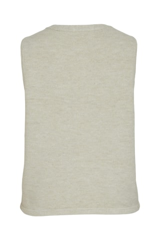 Mouwloos Vest - Gemêleerd Lichtgrijs - Vila