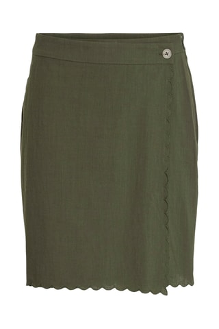 Wikkelrok - Olijfgroen - Vila