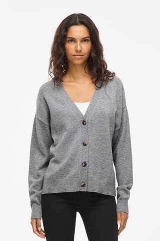 Vest - Gemêleerd Grijs - Vila