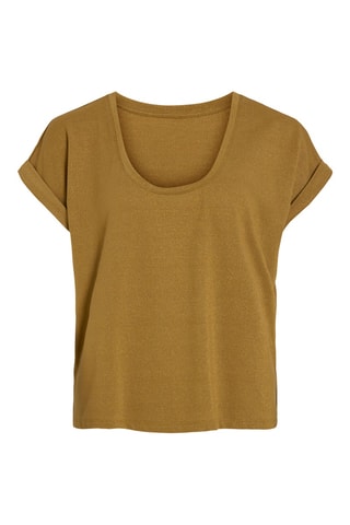 T-shirt - Bruin - Vila