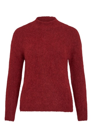 Alpacawollen Trui - Rood - Vila