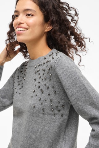 Trui - Gemêleerd Grijs - Vila