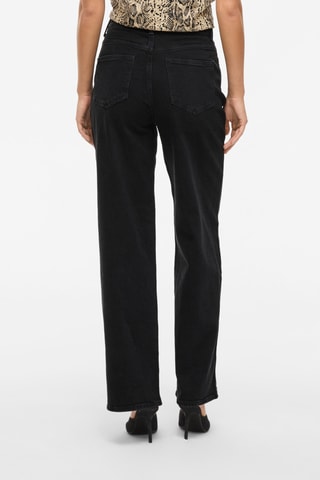Jeans Hoge Taille - Zwart - Vila