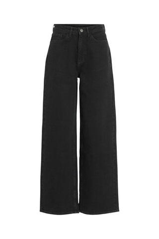 Jeans Hoge Taille - Zwart - Vila