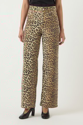 Jeans - Zwart en Beige - Yas