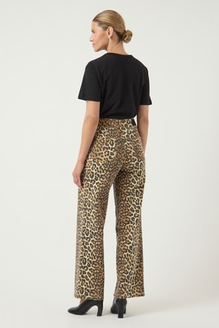 Jeans - Zwart en Beige - Yas