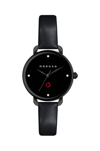 Montre à quartz en polyuréthane - Noir