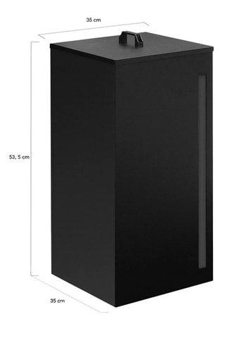 Serbatoio pellet - 35,5 x 35,5 x 56,6 cm