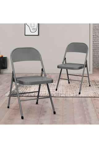 2 sedie pieghevoli Lucy - 45 x 78 x 43 cm