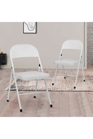 2 sedie pieghevoli Lucy - 45 x 78 x 43 cm