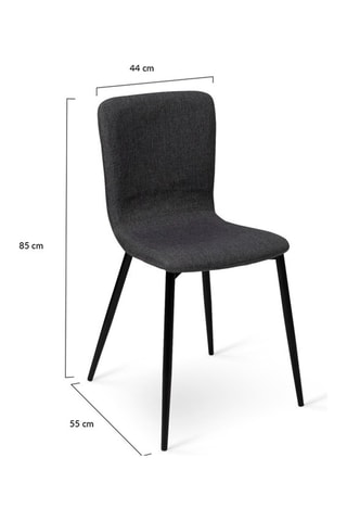 2 sedie Margot - 44 x 85 x 55 cm