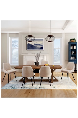 6 sedie Olivia - 47,5 x 79 x 54 cm