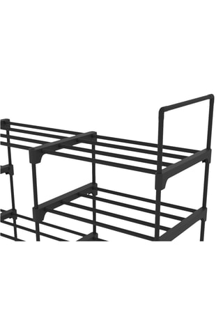 Scarpiera modulabile - Nero