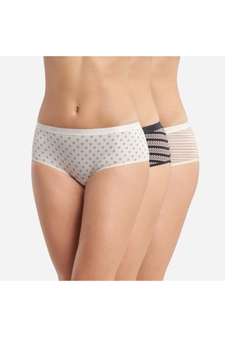 3 culotte Les Pockets - Bianco