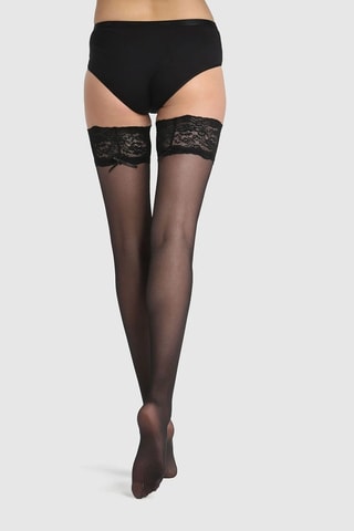 Autoreggenti Sexy Seduction - Nero