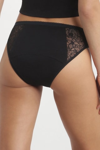 Slip Protect Coton Bio - Flusso molto abbondante - Nero