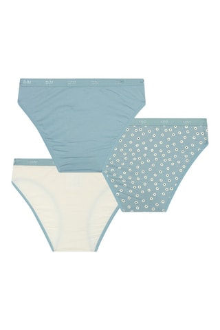 3 slip Les Pockets - Blu