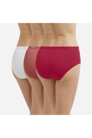 3 culotte Les Pockets EcoDIM - Rosso