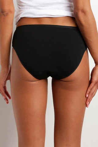 2 slip assorbenti lavabili Oups Classic - Nero