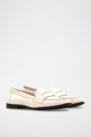 Mocassini in pelle - Bianco