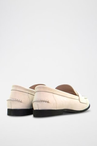 Mocassini in pelle - Bianco