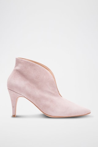 Tronchetti in pelle scamosciata - Nude