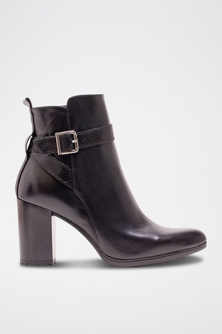 Stivaletti in pelle - Nero