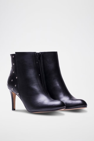 Stivaletti in pelle - Nero