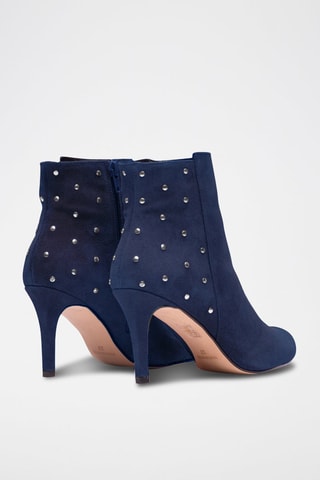 Stivaletti in pelle scamosciata - Navy