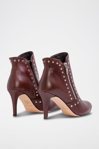 Stivaletti in pelle - Marrone scuro