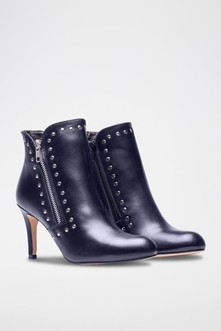 Stivaletti in pelle - Nero