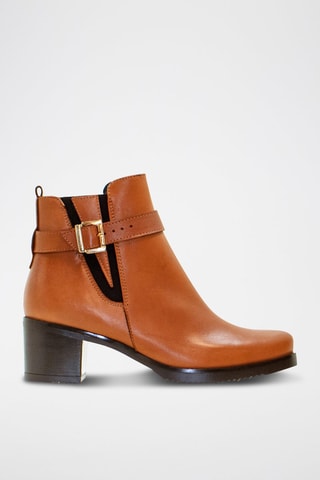 Stivaletti in pelle - Cammello