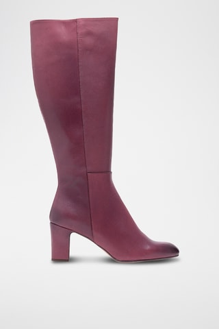 Stivali in pelle - Bordeaux