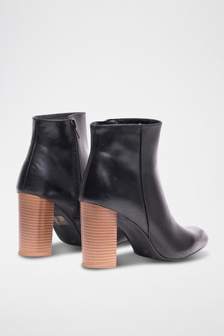 Stivaletti in pelle - Nero