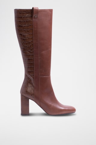 Stivali in pelle nappa - Marrone