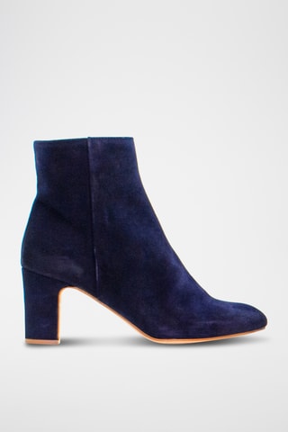 Stivaletti in pelle scamosciata - Navy