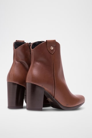 Stivaletti in pelle - Marrone